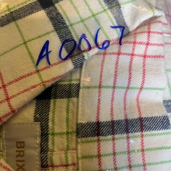 Brixton Bowery Women's Long Sleeve Flannel Button Front Shacket Dove Size XL - Picture 14 of 14